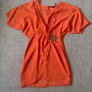 Orange dress - worn one time